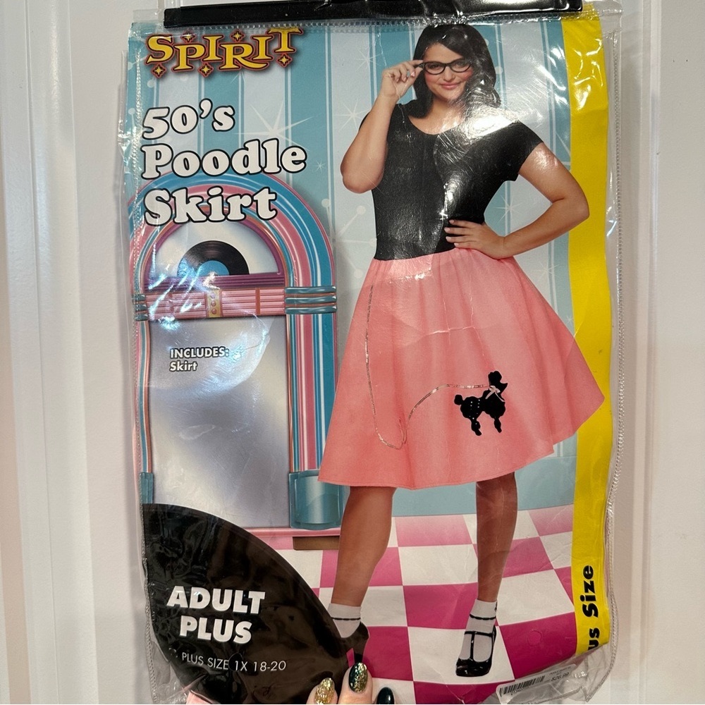 Plus Size Poodle Skirt